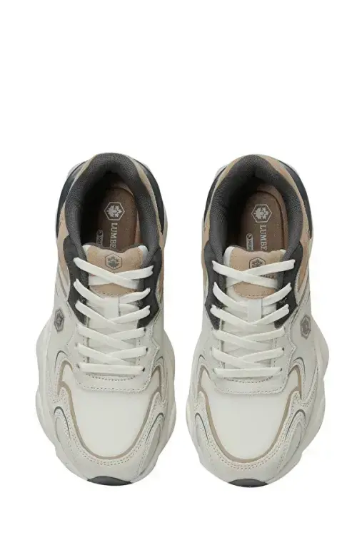 Lumberjack 4W Madax Pu Sue 4PR Bej Kadın Sneaker Ayakkabı - 4