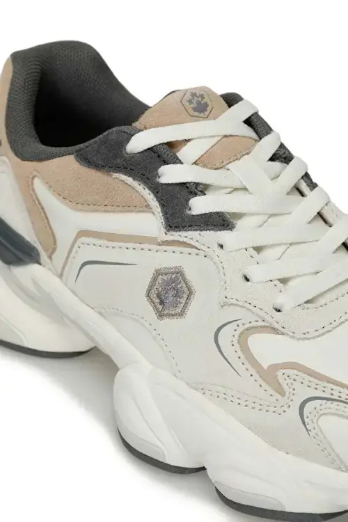 Lumberjack 4W Madax Pu Sue 4PR Bej Kadın Sneaker Ayakkabı - 5
