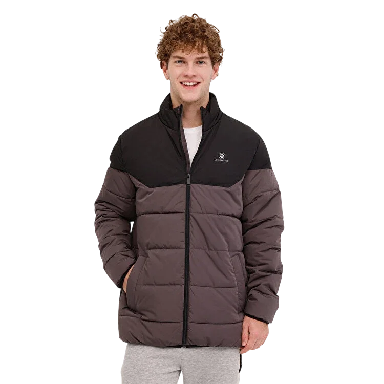 Lumberjack 4W Ml Adalbert-Cb Coat 4PR Gri Erkek Mont - 1