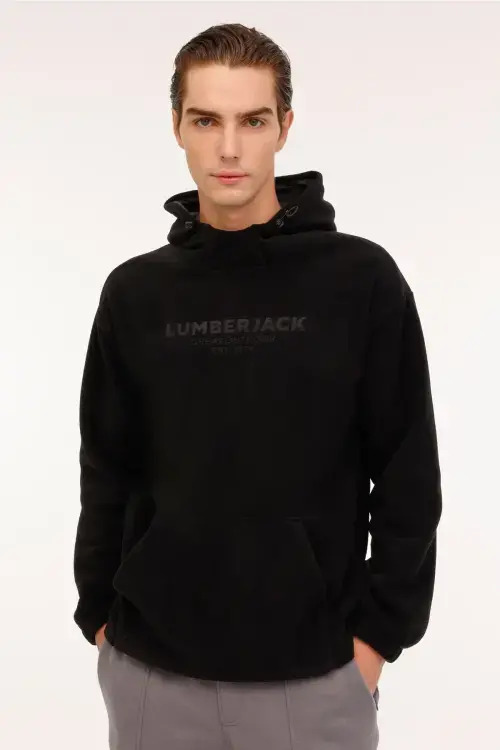 Lumberjack 4W Ml Frenzie Siyah Erkek Sweatshirt - Lumberjack