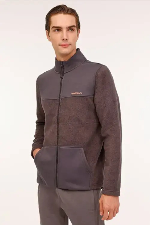 Lumberjack 4W Greys-B 4PR Gri Erkek Sweatshirt - Lumberjack