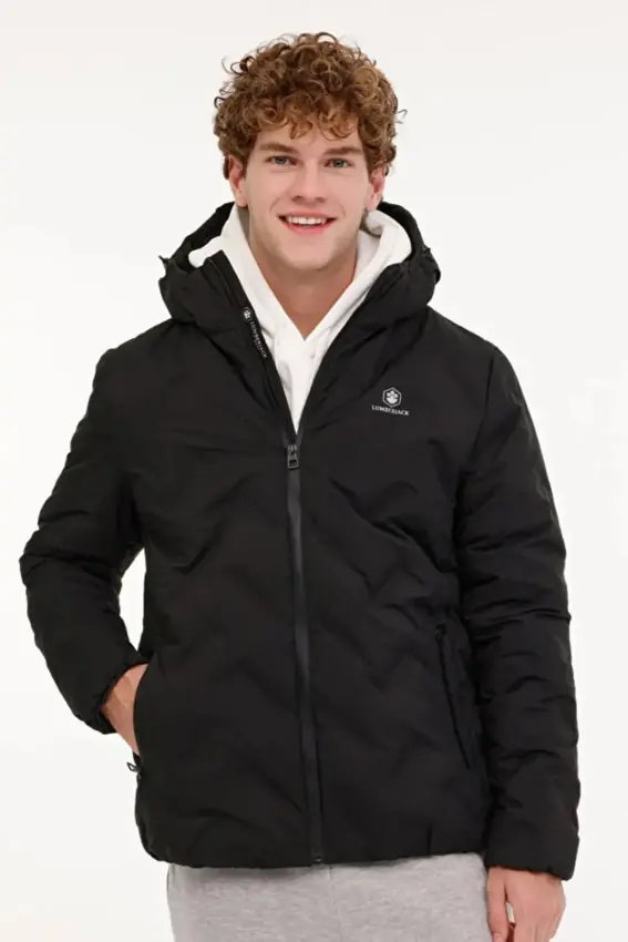 Lumberjack 4W Ml Henry Coat 2Sn17 4PR SİYAH Erkek Mont - 1