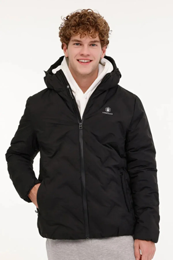 Lumberjack 4W Ml Henry Coat 2Sn17 4PR SİYAH Erkek Mont - Lumberjack