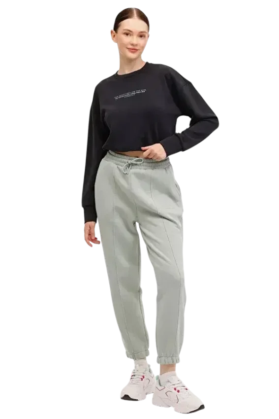 Lumberjack 4W Wl Larina 16Ck97 4PR Siyah Kadın Sweatshirt - 2