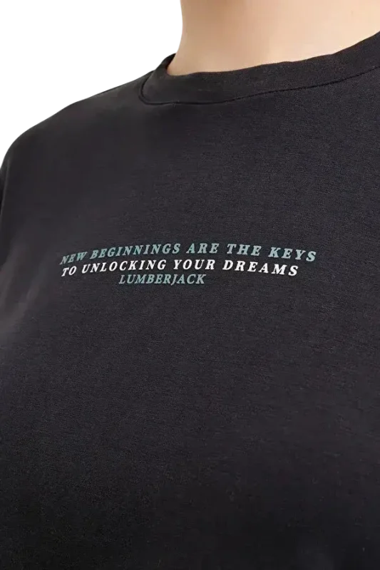 Lumberjack 4W Wl Larina 16Ck97 4PR Siyah Kadın Sweatshirt - 4