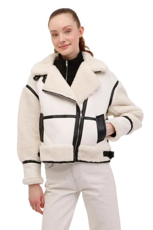 Lumberjack 4W Wl Nancy 6Nsed0203 4PR Bej Kadın Mont - 1