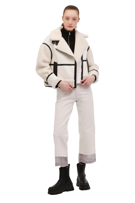 Lumberjack 4W Wl Nancy 6Nsed0203 4PR Bej Kadın Mont - 3