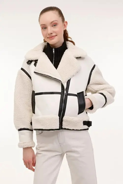 Lumberjack 4W Wl Nancy 6Nsed0203 4PR Bej Kadın Mont - Lumberjack