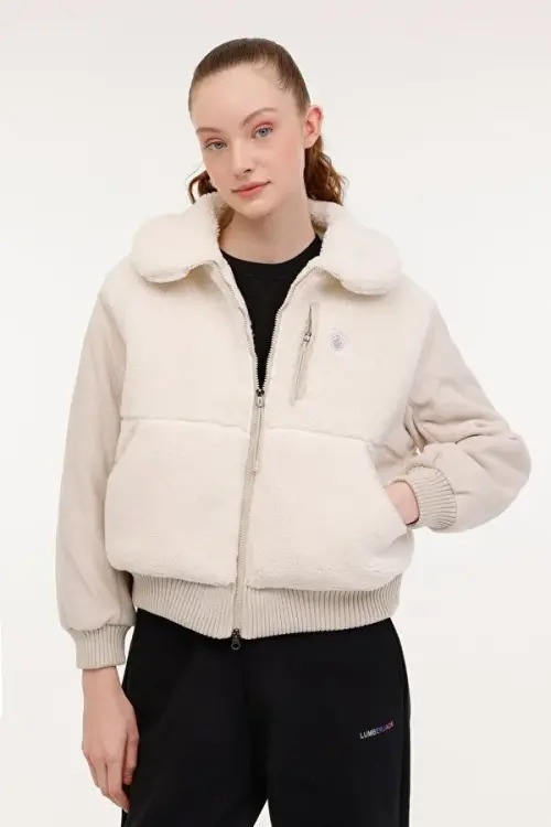 Lumberjack 4W Wl Saide 6CFs-02 4PR Bej Kadın Mont - Lumberjack