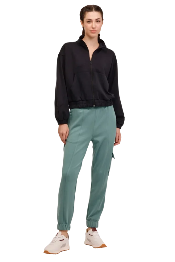 Lumberjack 4W Wl Tessa 18Ms411 4PR Siyah Kadın Sweatshirt - 3