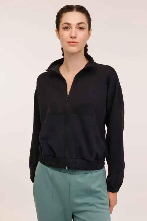 Lumberjack 4W Wl Tessa 18Ms411 4PR SİYAH Kadın Sweatshirt - Lumberjack