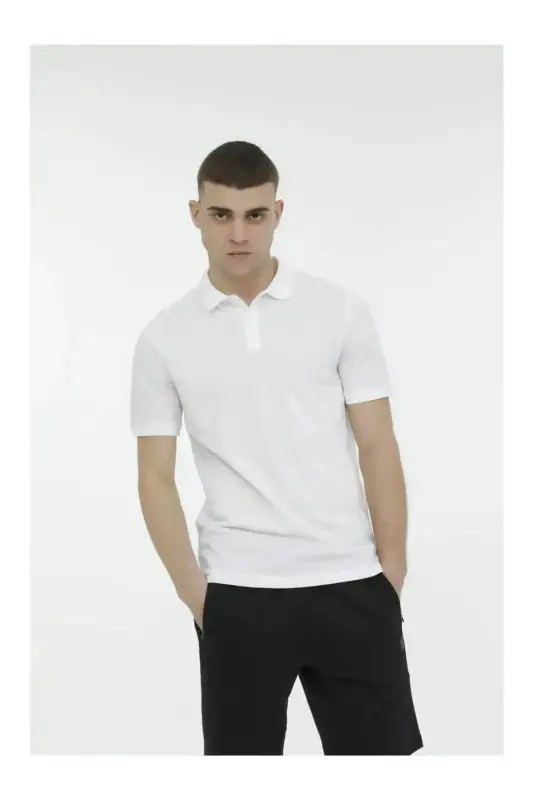 Lumberjack 5M MB CT953 Polo T-SH 5FX Erkek Polo Tshirt - 1