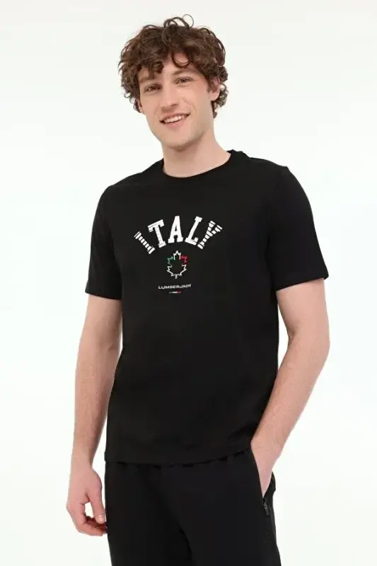 Lumberjack 5M ML Renato 11ITL1030 5FX Erkek Tshirt - 1