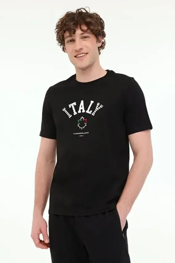 Lumberjack 5M ML Renato 11ITL1030 5FX Erkek Tshirt - 1