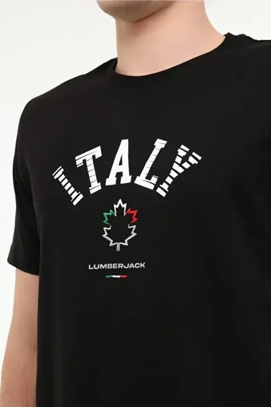 Lumberjack 5M ML Renato 11ITL1030 5FX Erkek Tshirt - 4