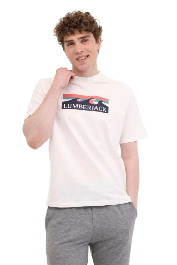 Lumberjack 5M ML Roger 5FX Erkek Tshirt - 1