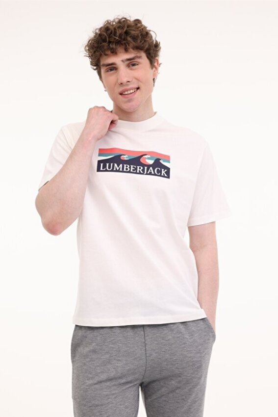 Lumberjack 5M ML Roger 11OTD2-31 5FX Erkek Tshirt - 1