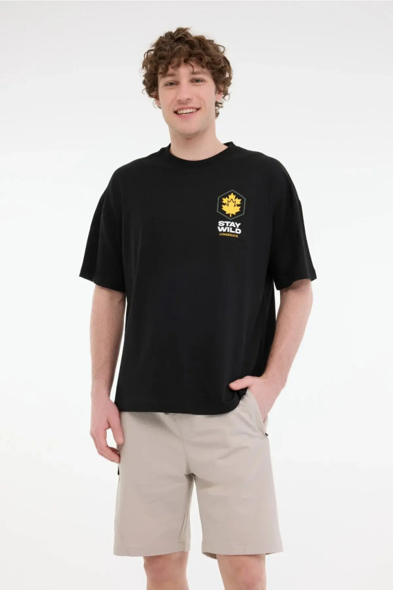 Lumberjack 5M ML Star 11OTD1-27 5FX Erkek Tshirt - Lumberjack