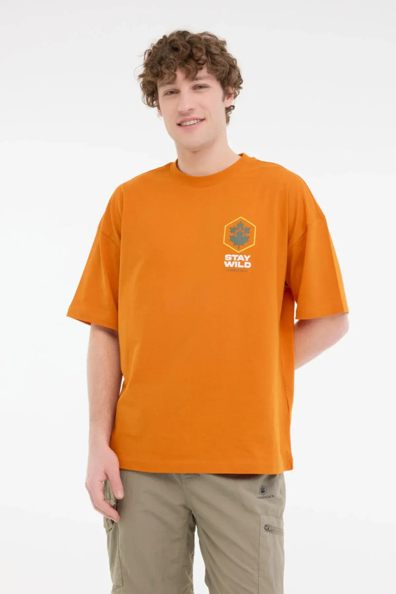 Lumberjack 5M ML Star 11OTD1-27 5FX Erkek Tshirt - Lumberjack