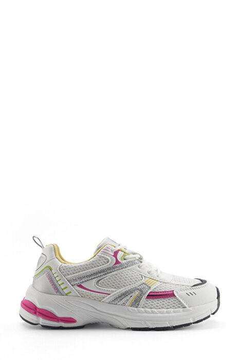 Lumberjack 5M Pentagon 5FX Kadın Beyaz Sneaker - 1