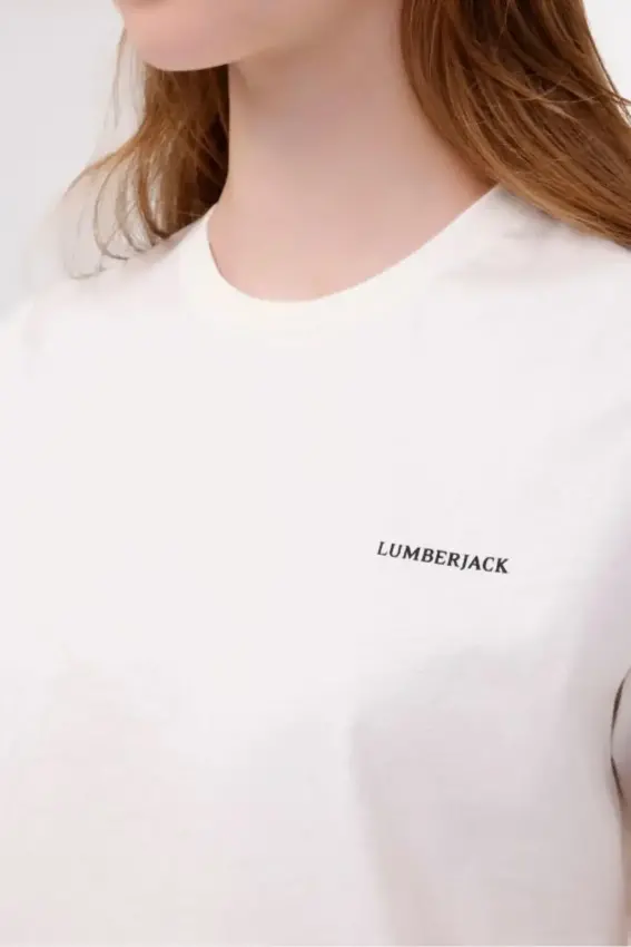 Lumberjack 5M WB C Neck 11CT122 5FX Kadın Tshirt - 3