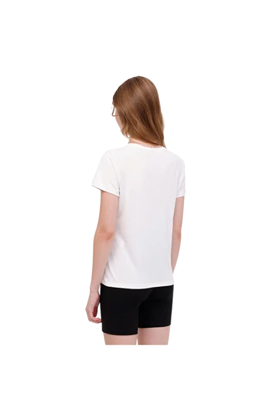 Lumberjack 5M WB C Neck 11CT122 5FX Kadın Tshirt - 3