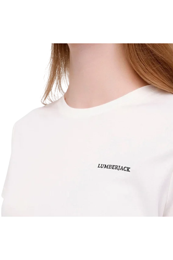 Lumberjack 5M WB C Neck 11CT122 5FX Kadın Tshirt - 4