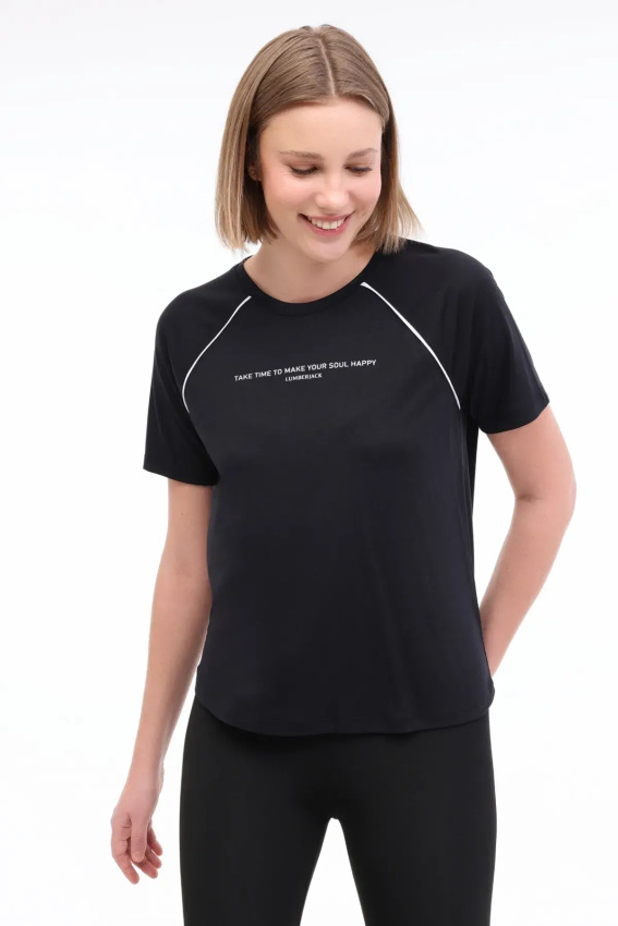 Lumberjack 5M WL Anisa 11MS425 5FX Kadın Tshirt - Lumberjack