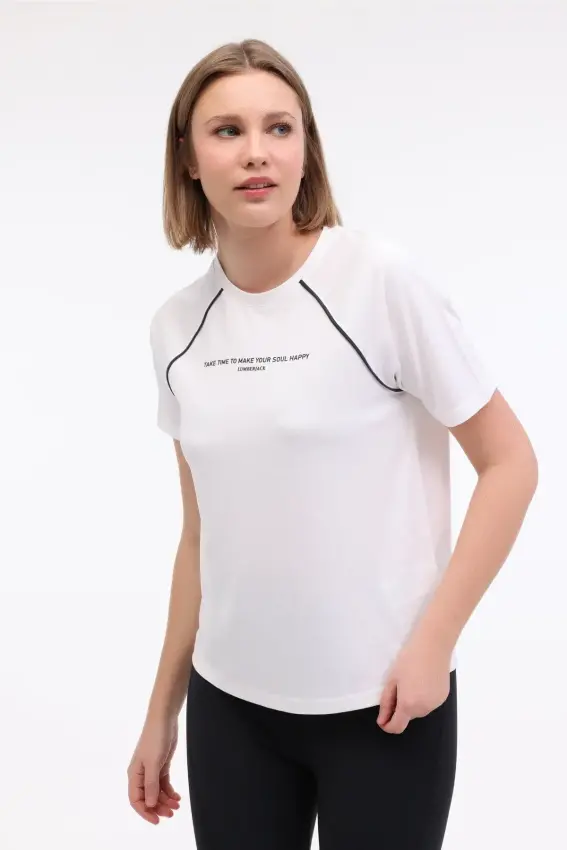 Lumberjack 5M WL Anisa 11MS425 5FX Kadın Tshirt - 1