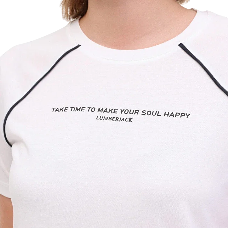 Lumberjack 5M WL Anisa 11MS425 5FX Kadın Tshirt - 4