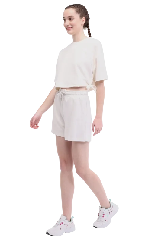 Lumberjack 5M WL Lin 5FX Beyaz Kadın Tshirt - 2