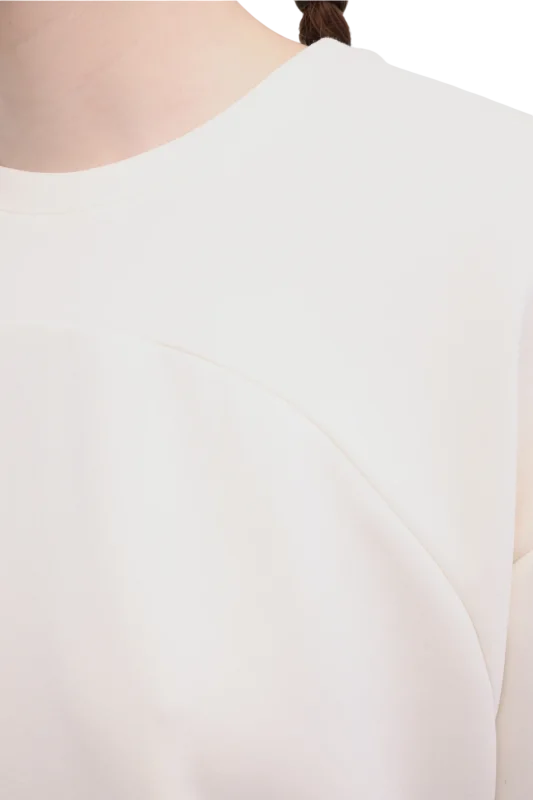 Lumberjack 5M WL Lin 5FX Beyaz Kadın Tshirt - 3