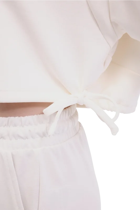 Lumberjack 5M WL Lin 5FX Beyaz Kadın Tshirt - 4