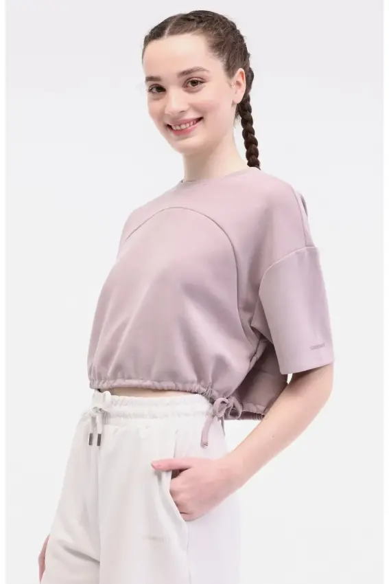 Lumberjack 5M WL Lin 11QFYY433-084 5FX Kadın Tshirt - 1