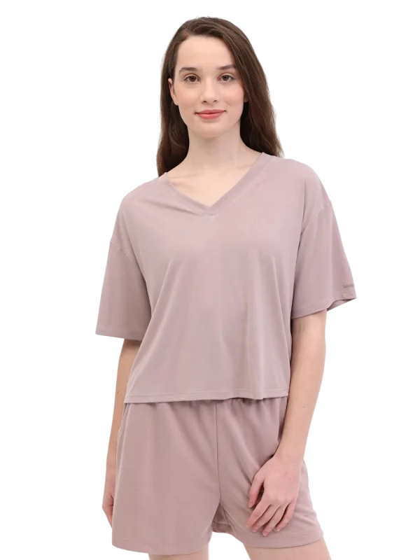 Lumberjack 5M WL Paola 11MS451 5FX Kadın Tshirt - 1