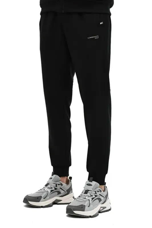 Lumberjack 5W ML Goran 22ITL807 5PR Siyah Erkek Eşofman Altı - 1