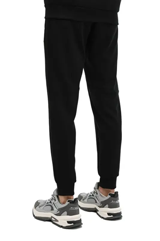 Lumberjack 5W ML Goran 22ITL807 5PR Siyah Erkek Eşofman Altı - 2