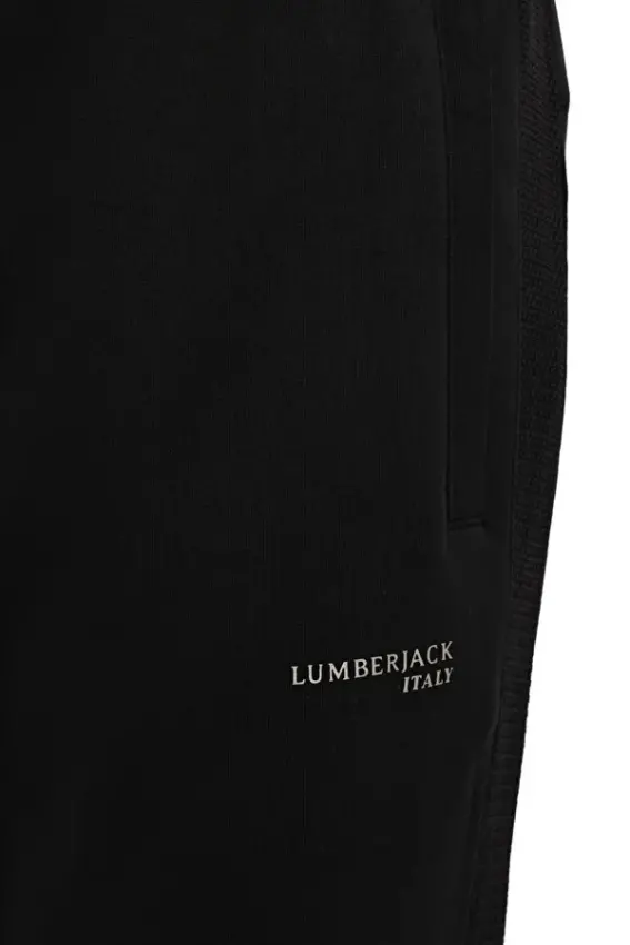 Lumberjack 5W ML Goran 22ITL807 5PR Siyah Erkek Eşofman Altı - 4