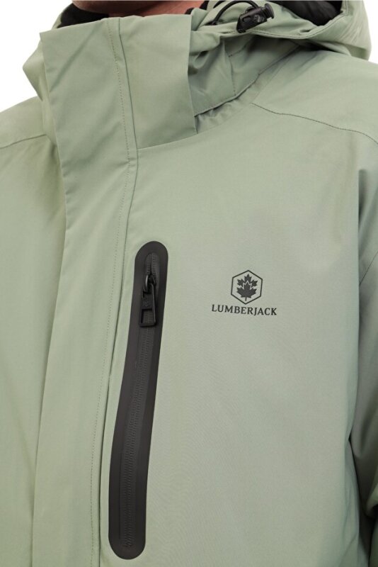Lumberjack 5W ML Lubeck 2KKB-03 5PR Haki Erkek Mont - 4