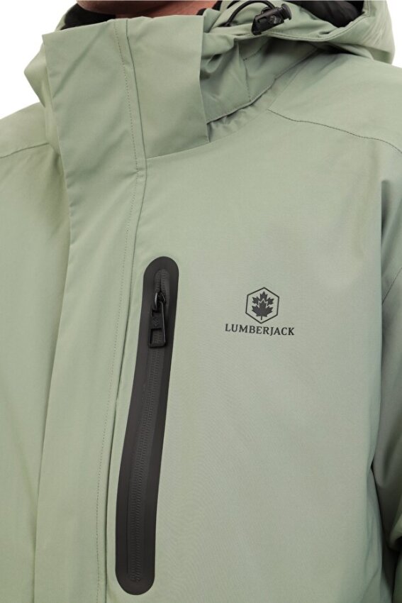 Lumberjack 5W ML Lubeck 2KKB-03 5PR Haki Erkek Mont - 4