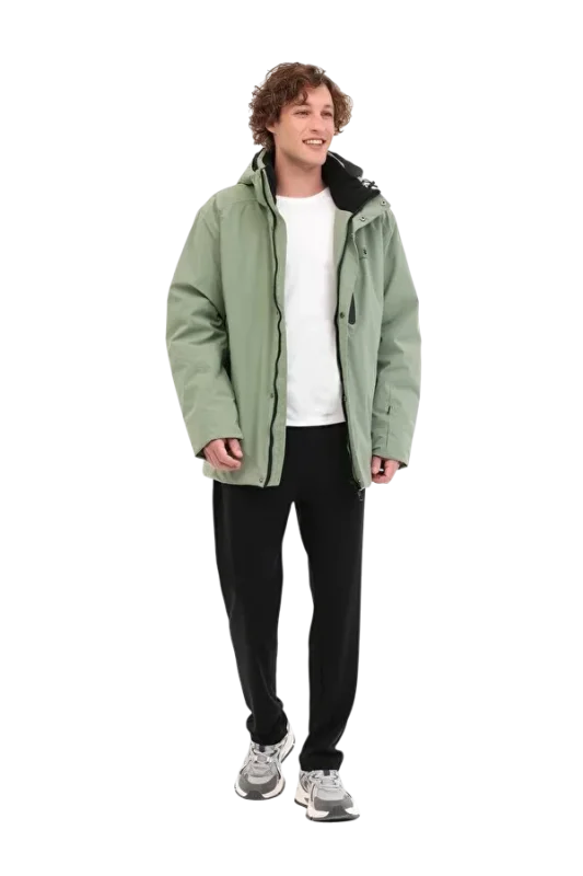 Lumberjack 5W ML Lubeck 2KKB-03 5PR Haki Erkek Mont - 4