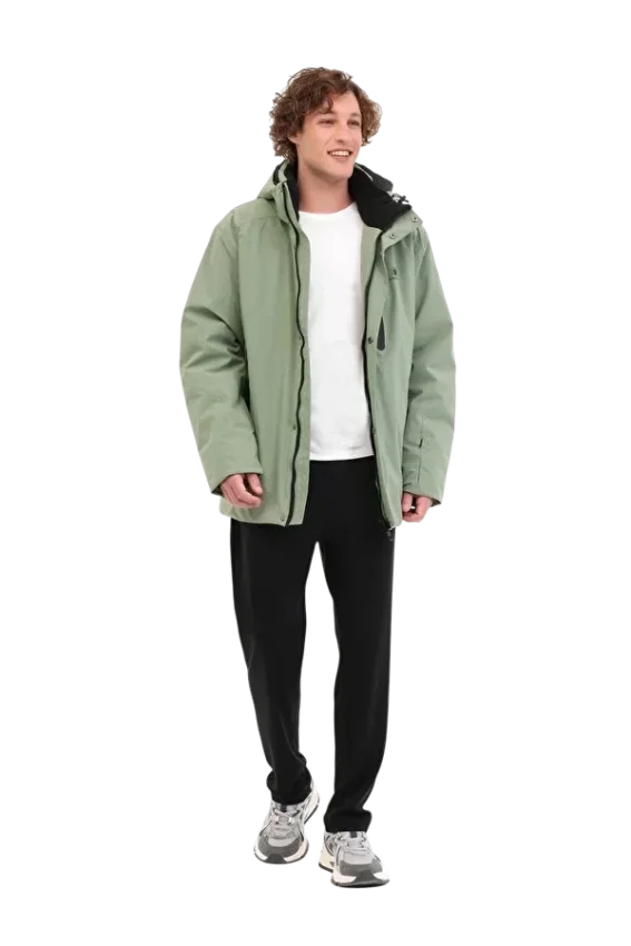 Lumberjack 5W ML Lubeck 2KKB-03 5PR Haki Erkek Mont - 4