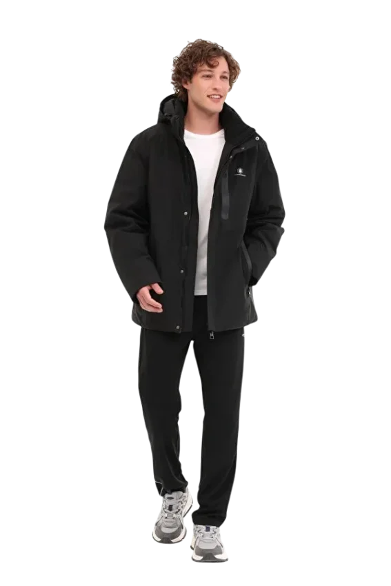 Lumberjack 5W ML Lubeck 2KKB-03 5PR Siyah Erkek Mont - 2