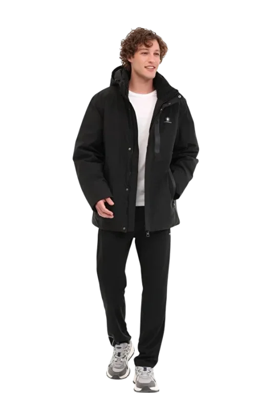 Lumberjack 5W ML Lubeck 2KKB-03 5PR Siyah Erkek Mont - 2