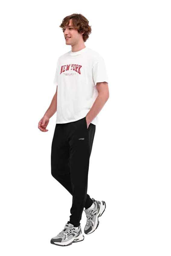 Lumberjack 5W ML Renato 22ITL1156 5PR Siyah Erkek Eşofman Altı - 3