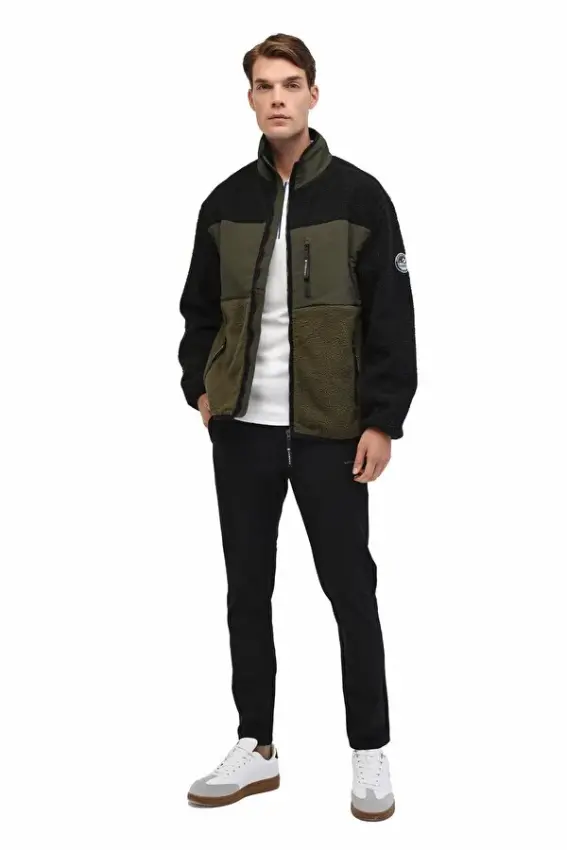 Lumberjack 5W ML Zarek 6Tdey-01 5PR Haki Erkek Mont - 3