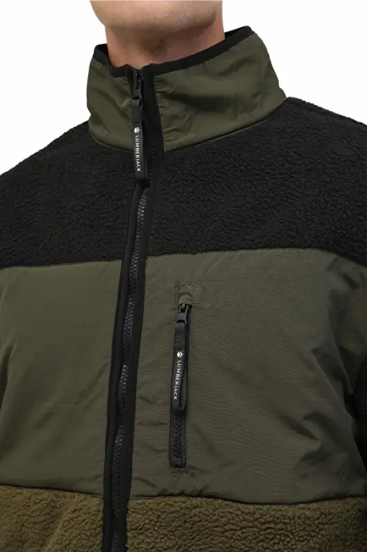 Lumberjack 5W ML Zarek 6Tdey-01 5PR Haki Erkek Mont - 4