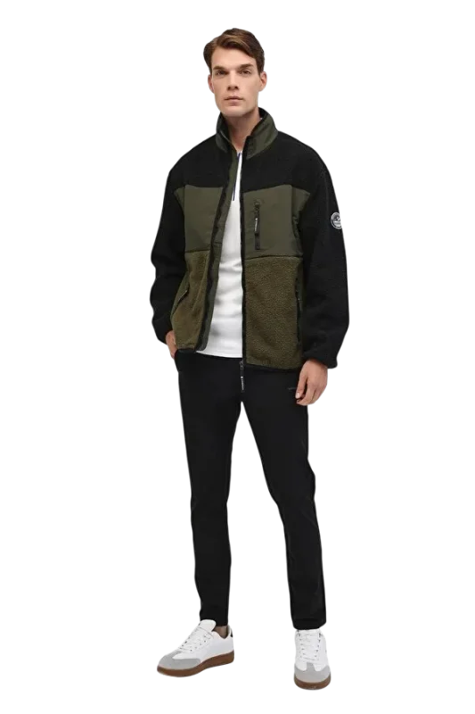 Lumberjack 5W ML Zarek 6Tdey-01 5PR Haki Erkek Mont - 5