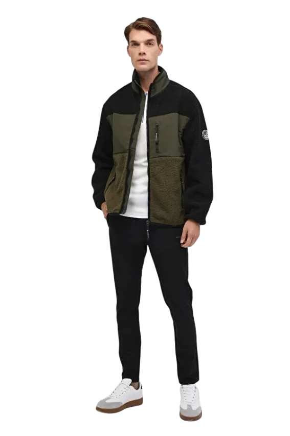 Lumberjack 5W ML Zarek 6Tdey-01 5PR Haki Erkek Mont - 5