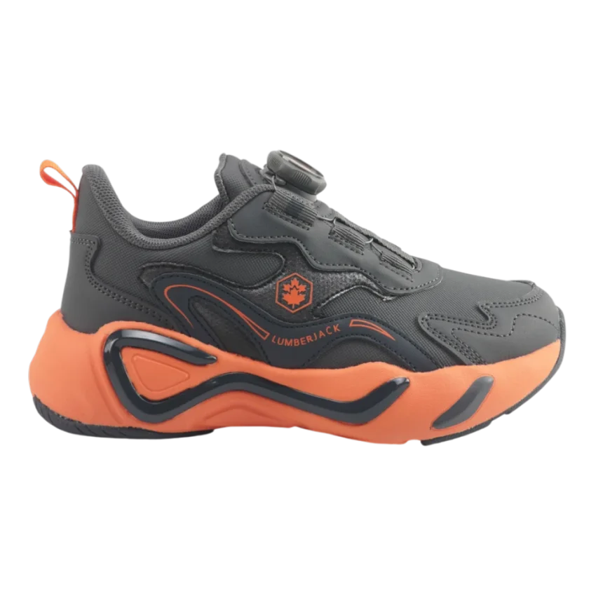 Lumberjack 5W Nova 5PR Gri Çocuk Günlük Ayakkabı - 1